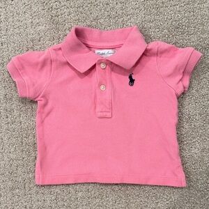 Ralph Lauren Pink Baby Polo